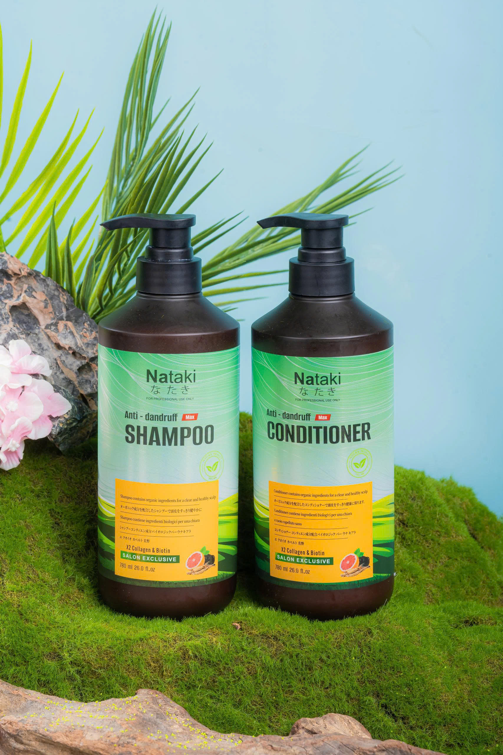 Gội xả giảm gàu cao cấp Nataki Max