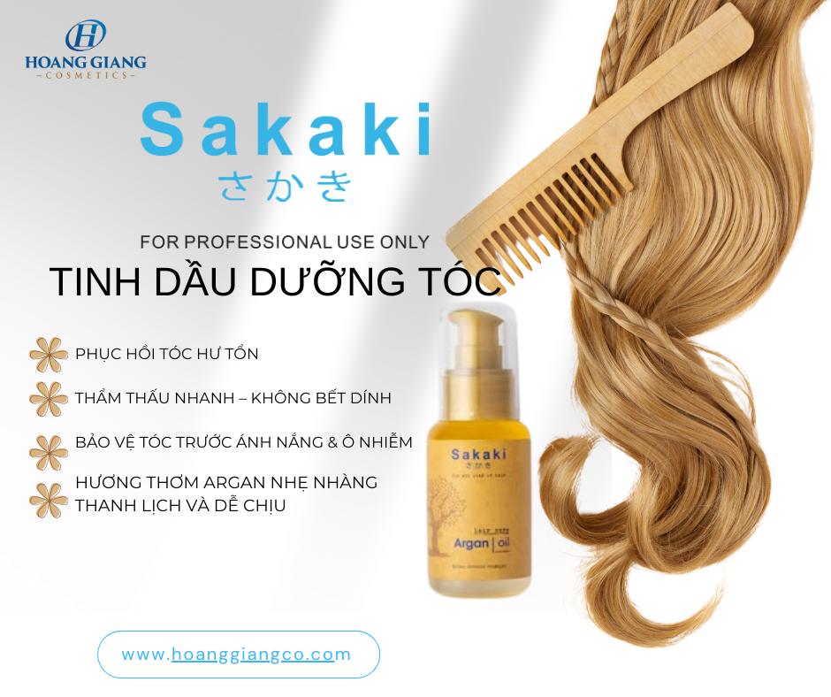 Tinh dầu dưỡng tóc Sakaki