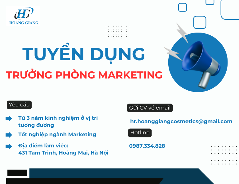 Trưởng phòng Marketing